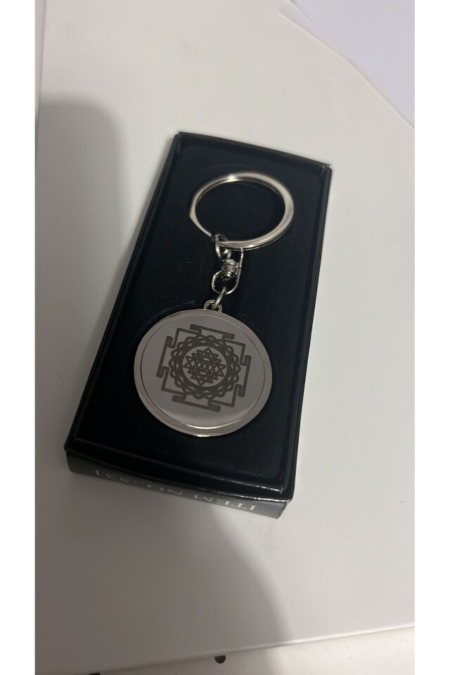 Sri yantra kubera yantra anahtarlık