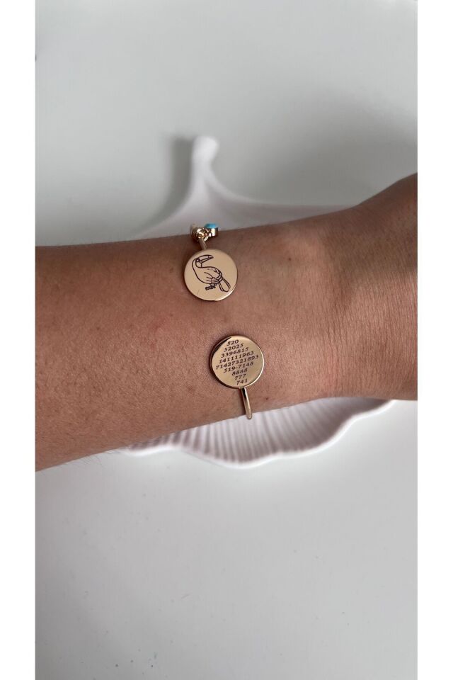 Tukan kusu ve sayi sekansli ayarlanabilir plaka bilezik