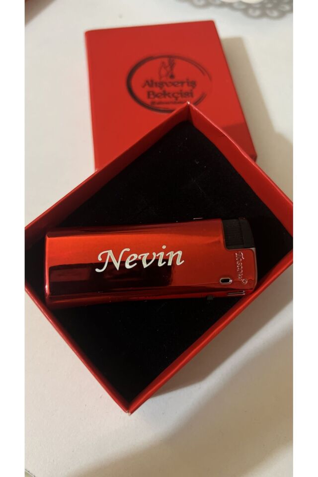 Kişiye Özel İsim Yazılabilir Çakmak